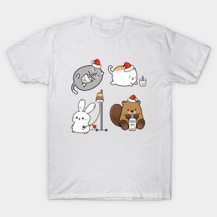 Christmas Sticker Bundle 4 T-Shirt